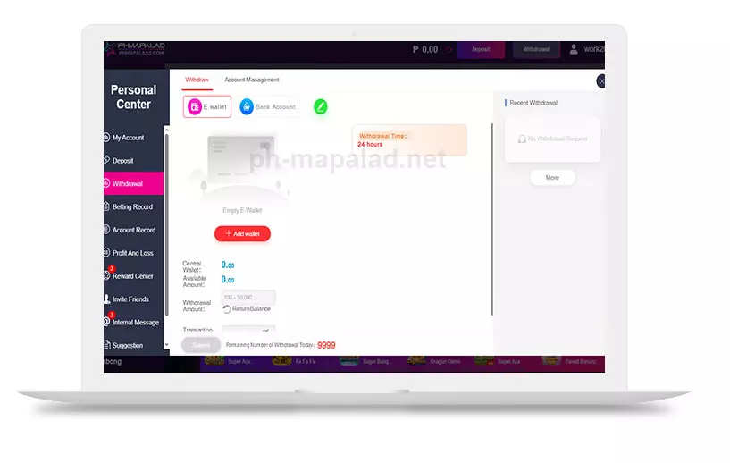 Withdraw PC